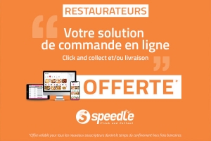 Speedle, la star-up bisontine sp&eacute;cialiste de la vente &agrave; emporter vient en aide aux restaurateurs !
